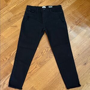 Kensie Vintage Love Ultimate High Rise Skinny Jeans Black Size 10 / 30